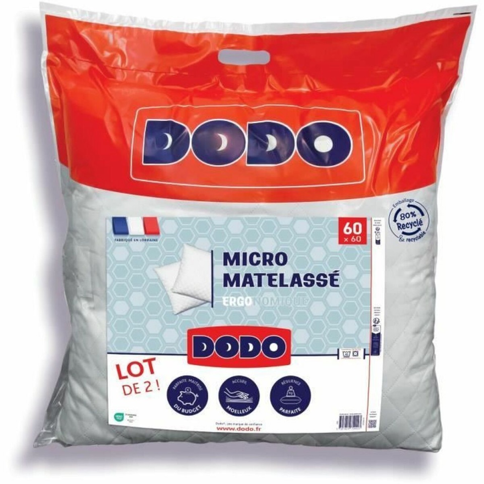 DODO Padi valge 60 x 60 cm (2 Ühikut)