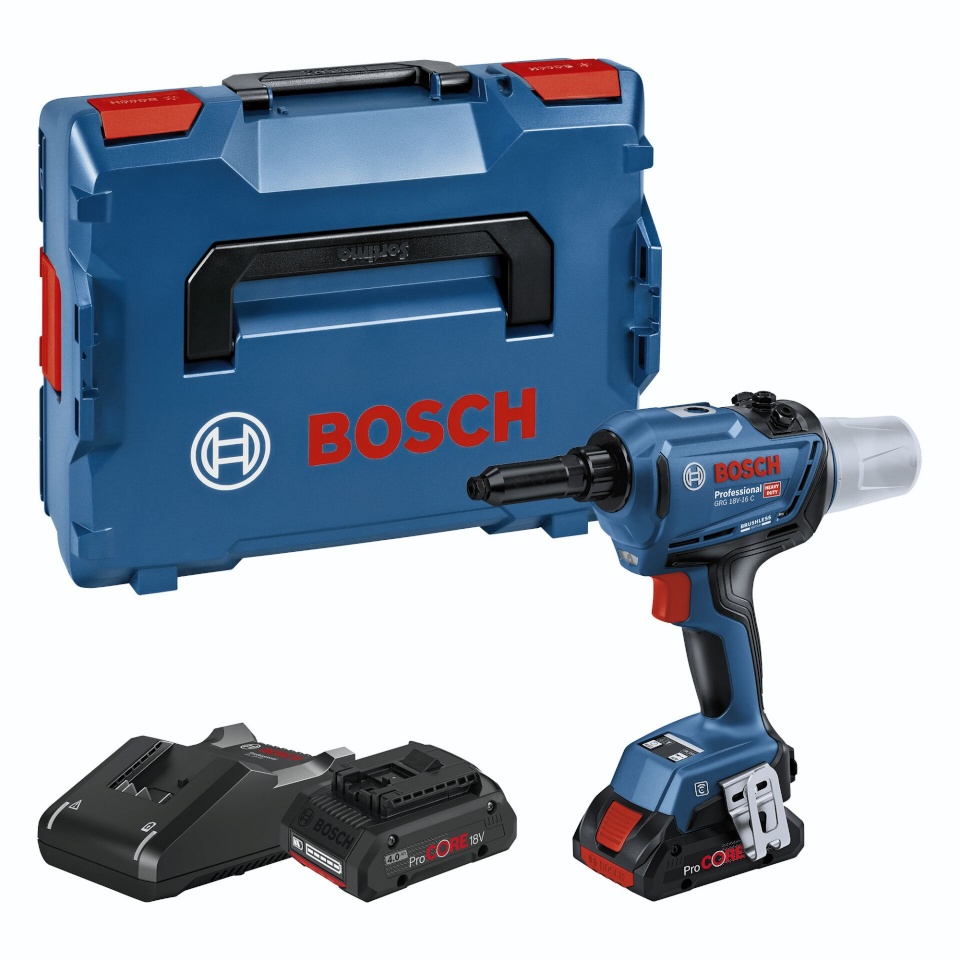 Bosch needipüstol GRG 18V-16 C Kit Cordless Rivet Gun