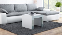 Cama Meble diivanilaud TESS60 BI/SZ coffee/side/end table Coffee table Square shape 2 legs