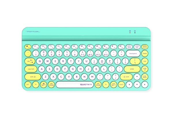 A4Tech klaviatuur Keyboard FStyler FBK30 Avocado 2.4GHz + BT (silent)