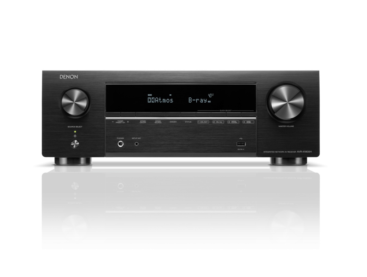 Denon 5.2 kanaliga kodukino ressiiver AVC-S670H