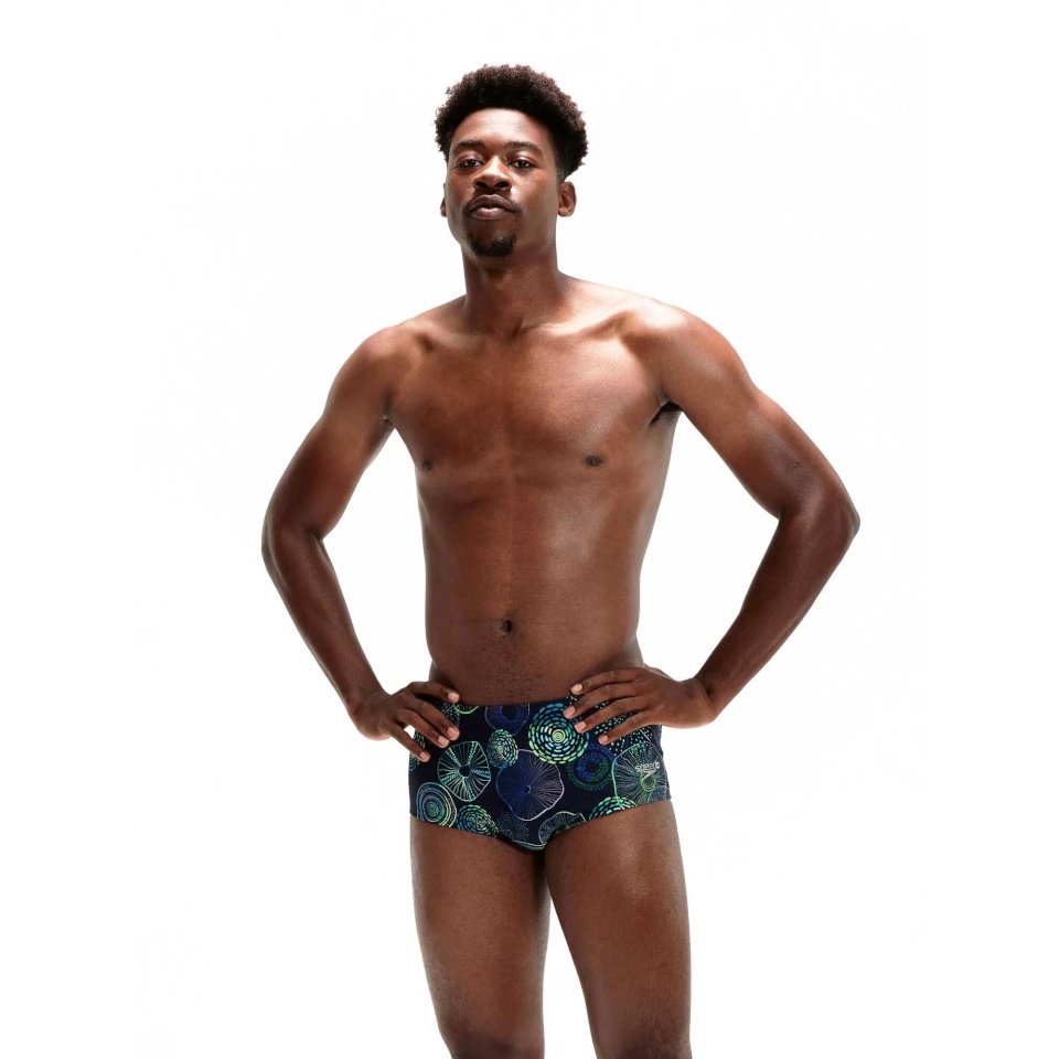 Speedo ujumispüksid 17cm Club Training Allover Brief M tumesinine - suurus S