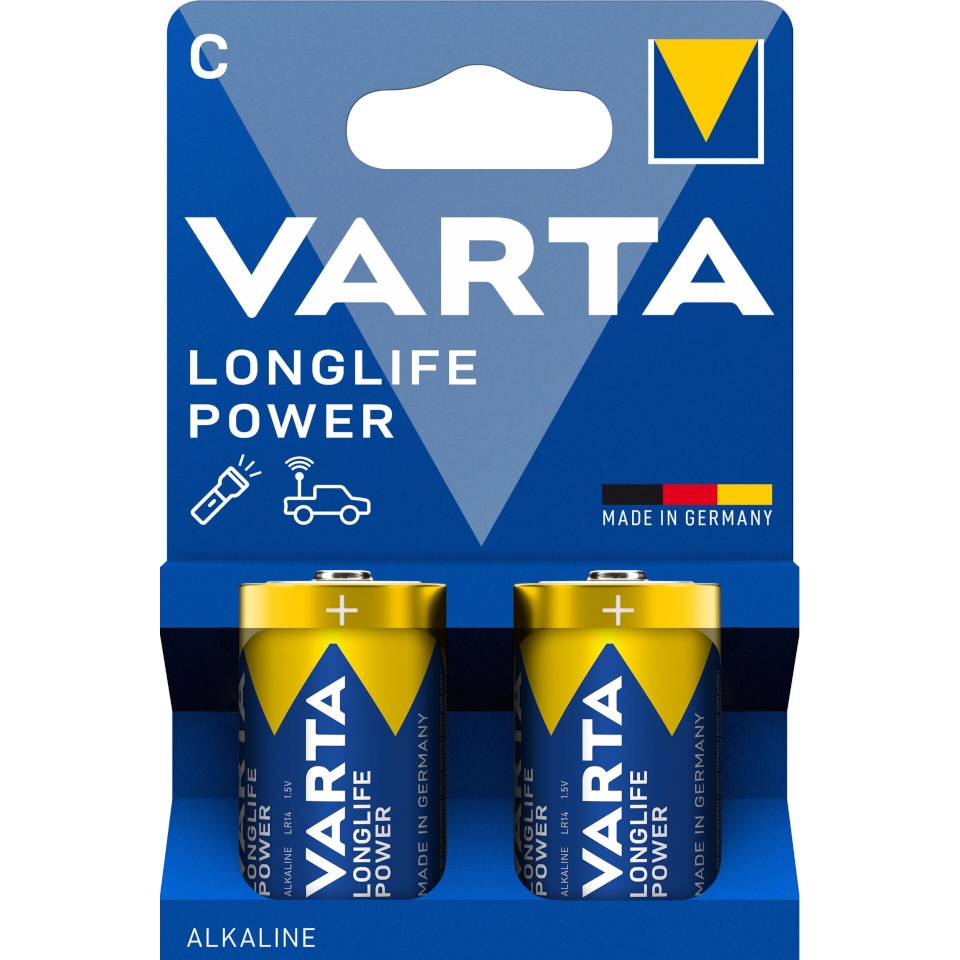 Varta patarei 1x2 Longlife Power Baby C LR 14