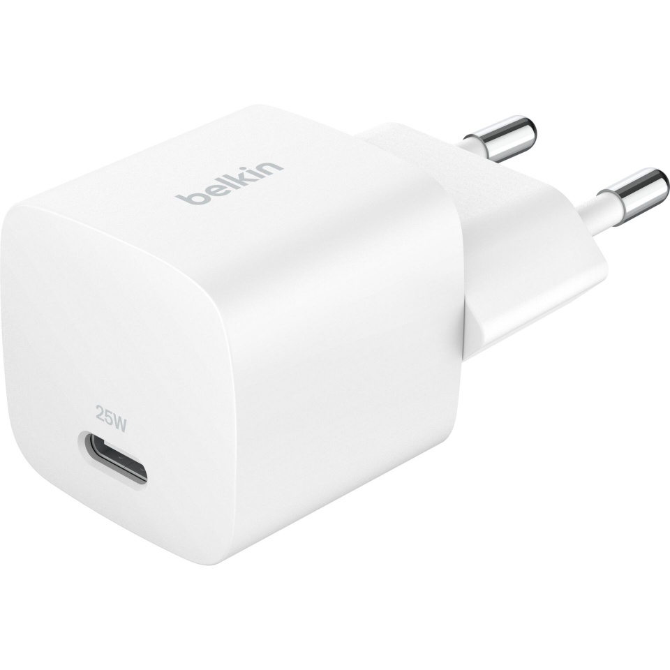 Belkin laadija BOOST Charge 25W USB-C akulaadija PD valge WCA012kqWH