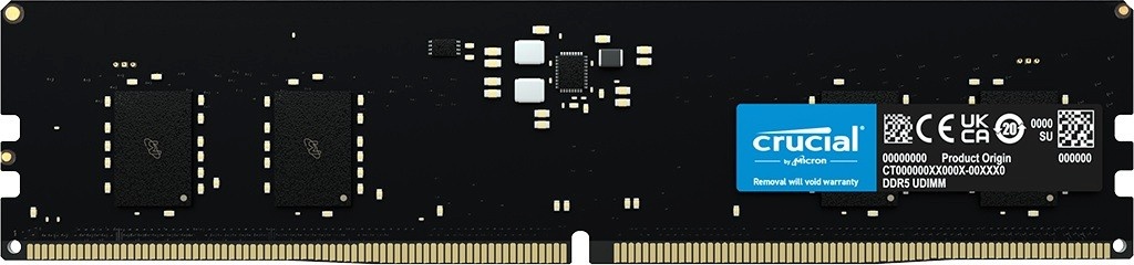 Crucial mälu Memory DDR5 8GB 5600MHz CL46 (16Gbit) Tray