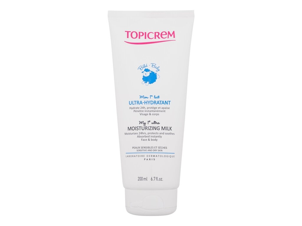 Topicrem ihupiim Baby My 1st Ultra Moisturizing Milk 200ml, lastele