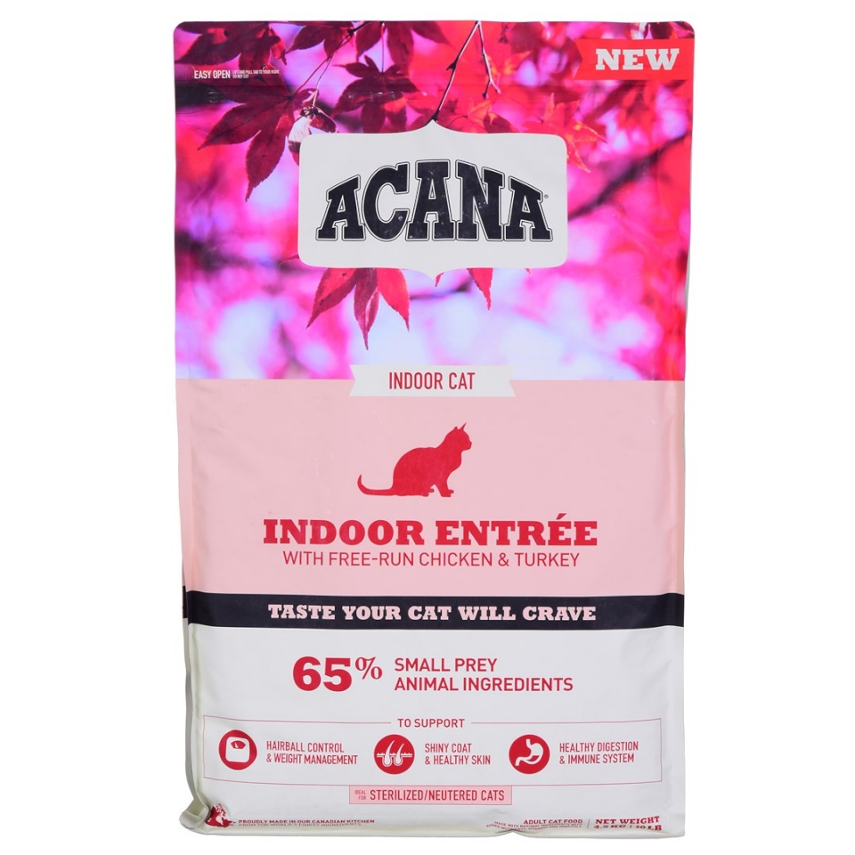 Acana kuivtoit kassile Indoor Entrée 4,5kg