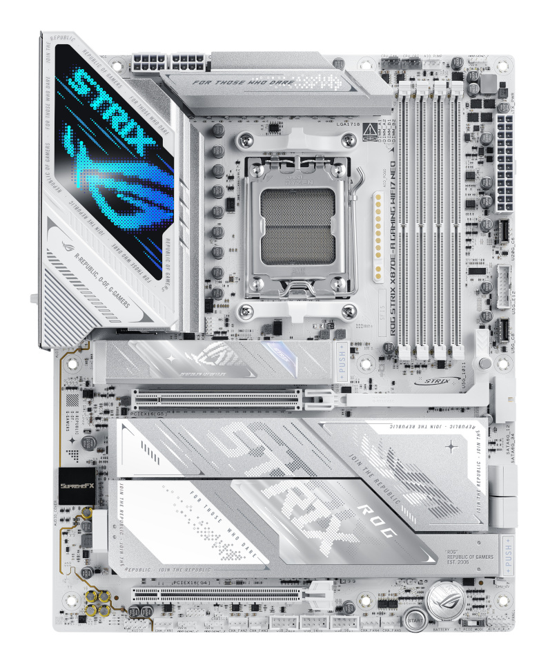 Asus emaplaat ROG STRIX X870E-A GAMING WIFI7 NEO (AMD,AM5,DDR5,ATX)