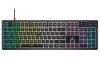 Corsair klaviatuur Mechanical K55 Core RGB must