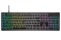 Corsair klaviatuur Mechanical K55 Core RGB must