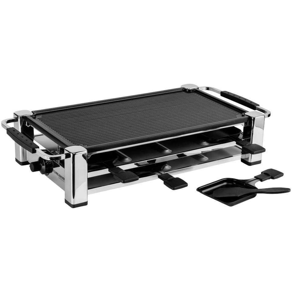 Rommelsbacher elektrigrill RCC 1500 Raclette Grill, hõbedane