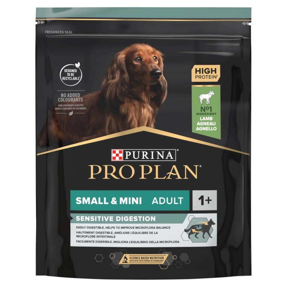 Purina Nestle kuivtoit koerale Pro Plan Sensitive Digestion Small & Mini Adult Lamb, 700g