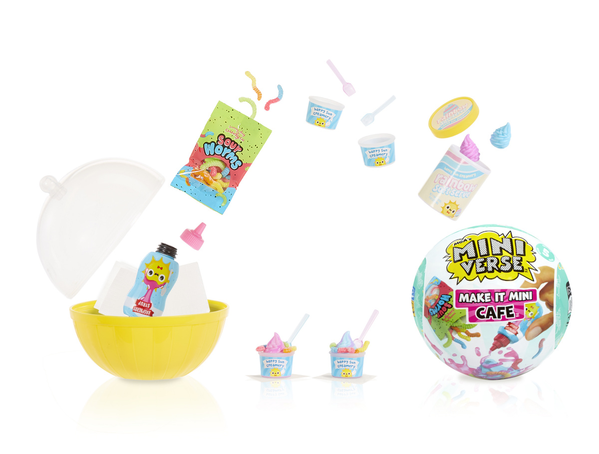 MGA mängunukk MGA's Miniverse - Make It Mini Foods Cafe Serie 5 (sortierter Artikel)