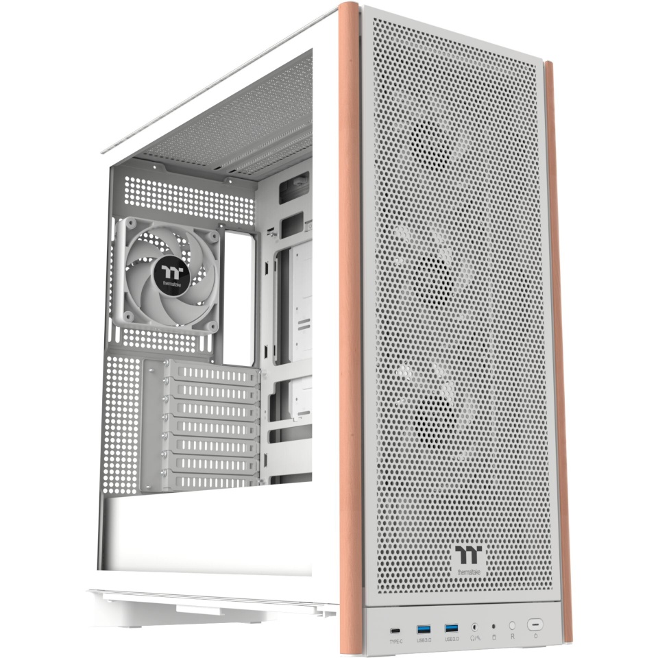 Thermaltake korpus S370 WS Midi Tower "Snow" valge