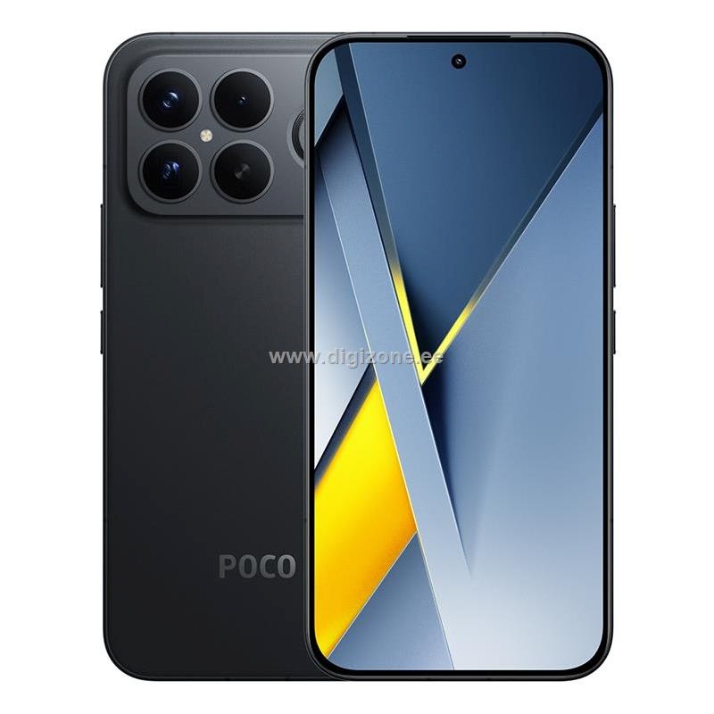 Poco nutitelefon F8 Ultra 12+256GB, must