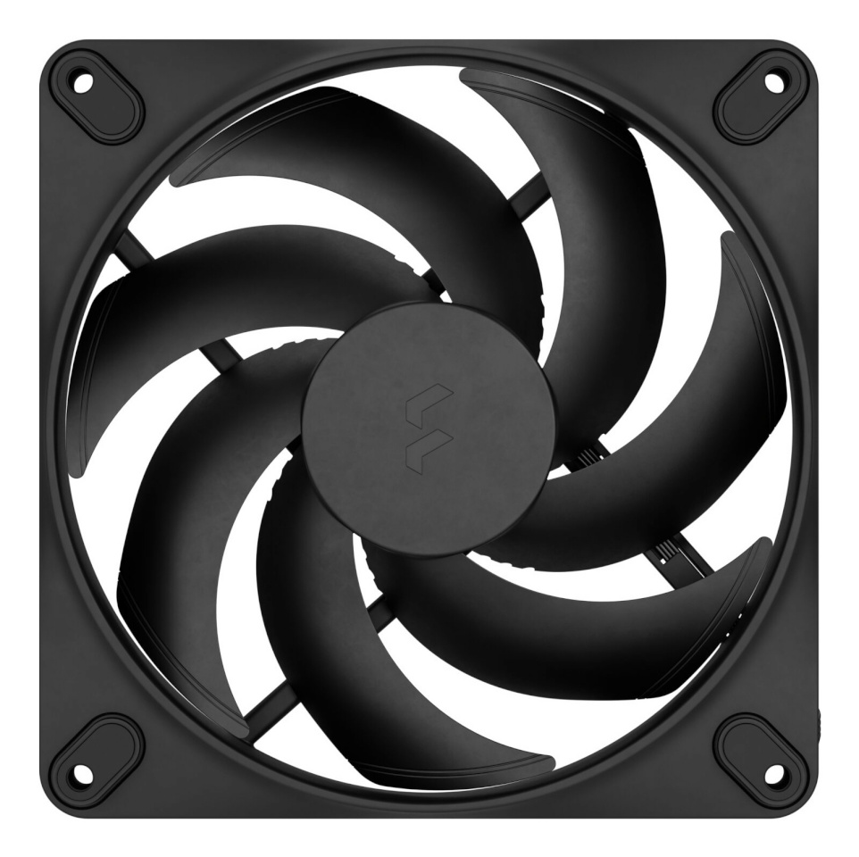 Fractal Design Momentum korpus, 14 cm, must