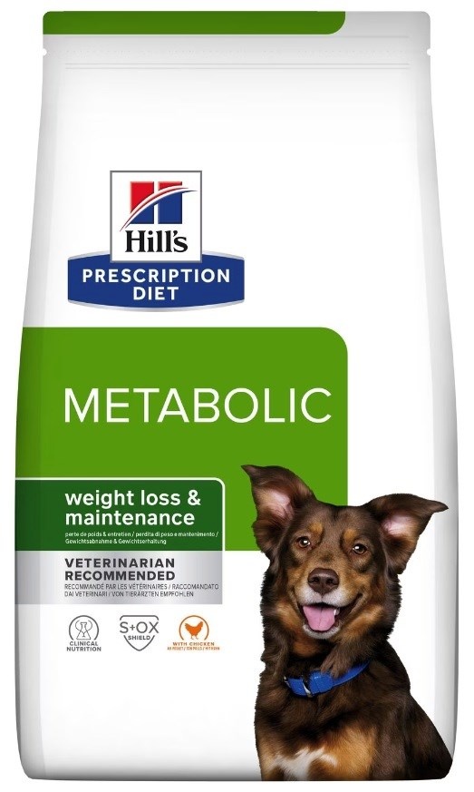 Hill's kuivtoit koerale Prescription Diet Canine Metabolic Chicken, 12kg