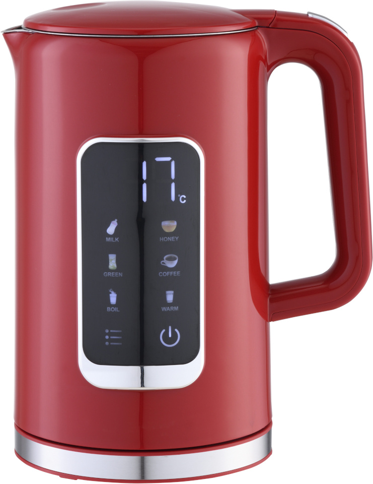 Platinet veekeetja PEKR723R Kettle, punane