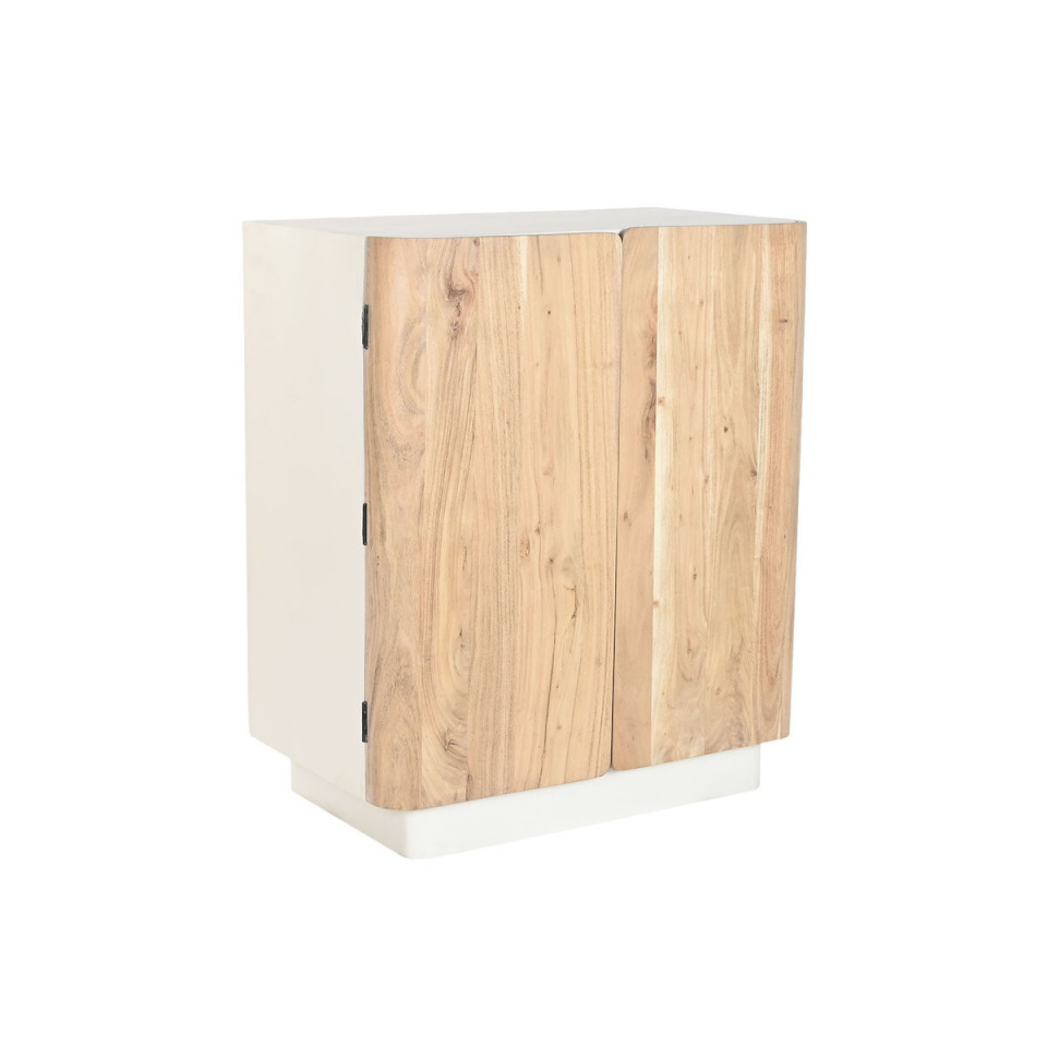 BGB Pudelialus Home ESPRIT valge naturaalne 85 x 50 x 100 cm