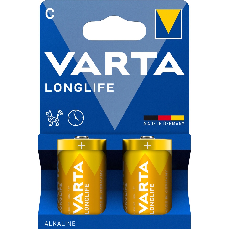 Varta patarei 1x2 Longlife Baby C LR 14
