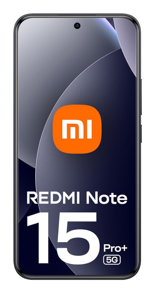 Xiaomi mobiiltelefon Redmi Note 15 Pro+ 5G Midnight must - 17.4cm (6.83") 8GB 256GB 6500mAh must