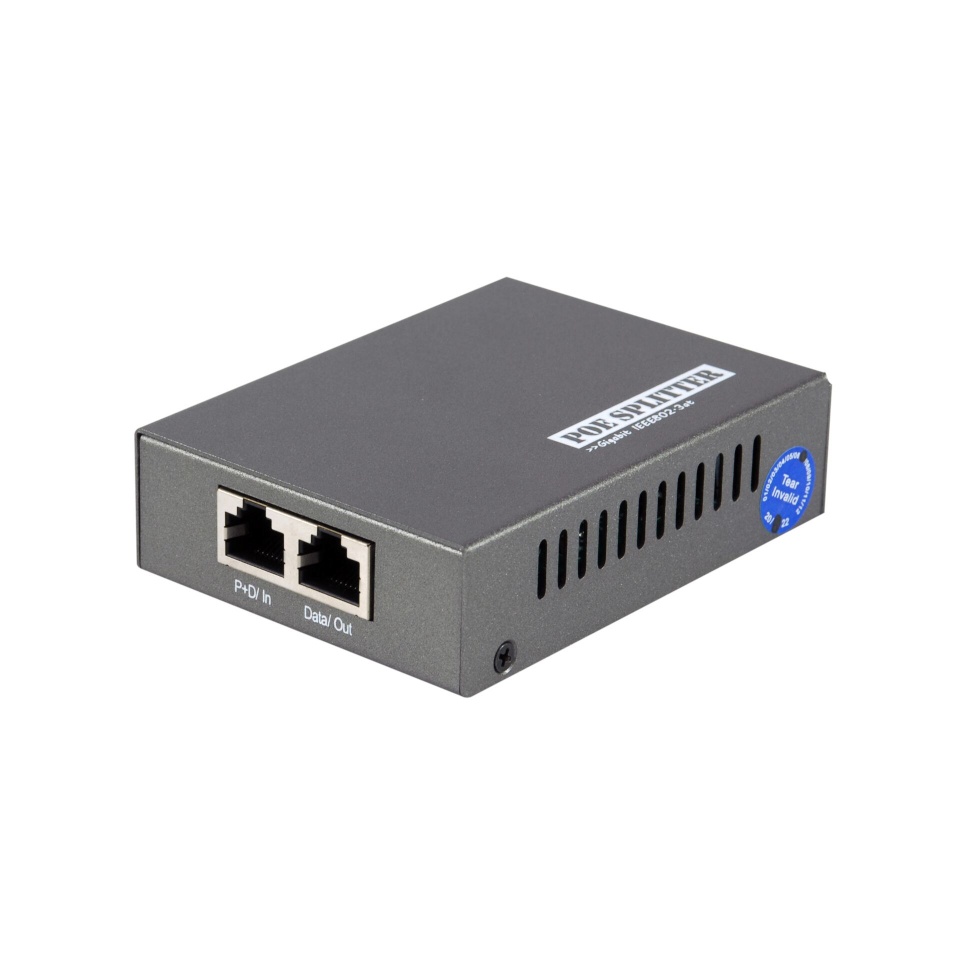 LevelOne Splitter 1-Port PoE Gigabit 802.3 af/at