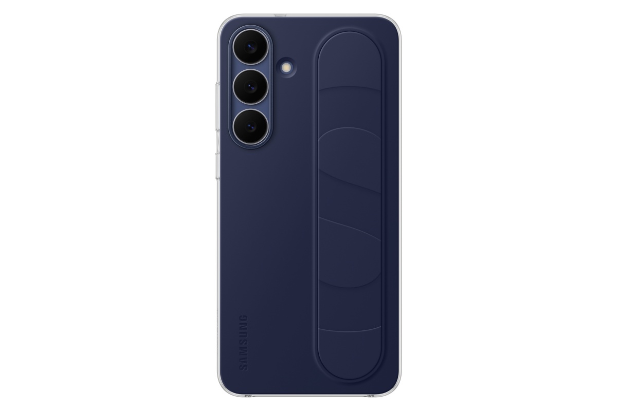 Samsung kaitsekest Galaxy S25 FE Standing Grip Dark sinine