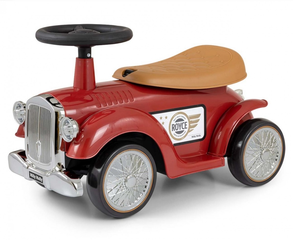 Milly Mally Ride-On Vehicle Royce burgundy