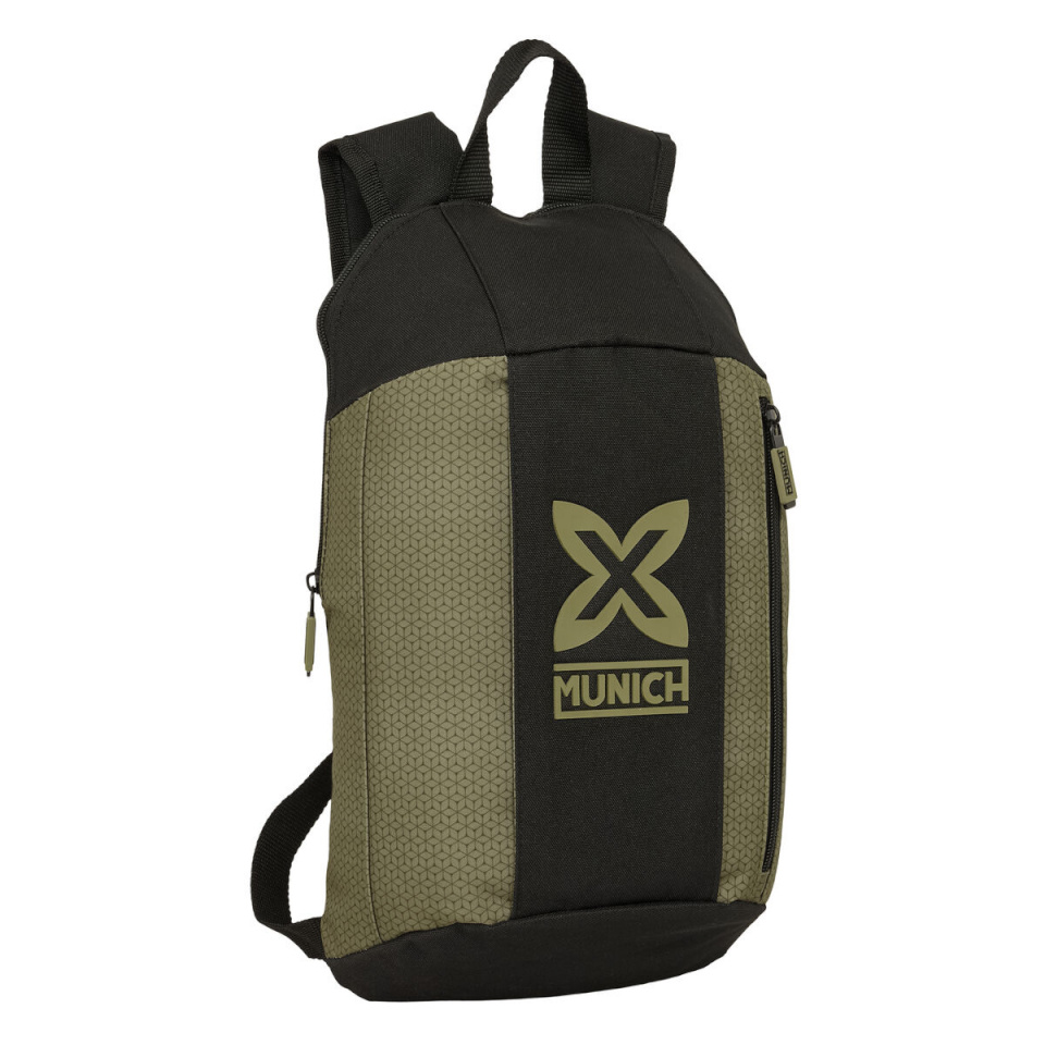 Munich seljakott West must roheline 22x39x10cm