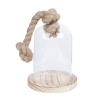 Clayre Eef fotomeene 6GL2220 Glass Cloche Transparent 12x19 cm