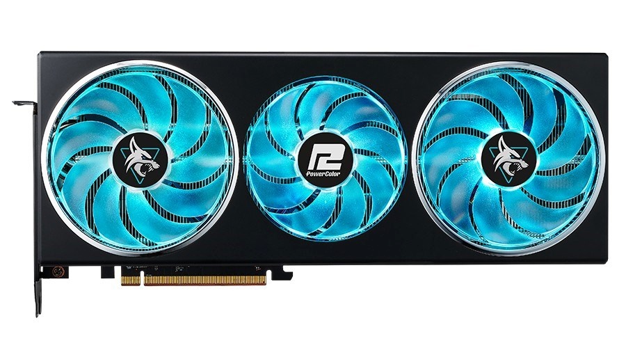 PowerColor videokaart Radeon RX7800XT Hellhound 16GB GDDR6 HDMI 3xDP