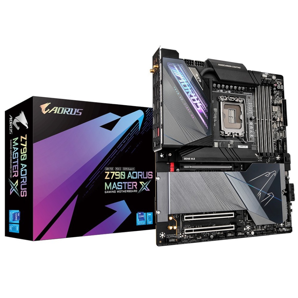 Gigabyte emaplaat Z790 AORUS MASTER X LGA1700, DDR5, USB/ E-ATX