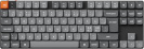 Keychroni klaviatuur K1 Max Wireless QMK/VIA RGB Hot Swap 80% mehaaniline, Gateron Red lülitid