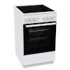 Gorenje eraldiseisev pliit GEC5A41WG Electric Oven, valge/must