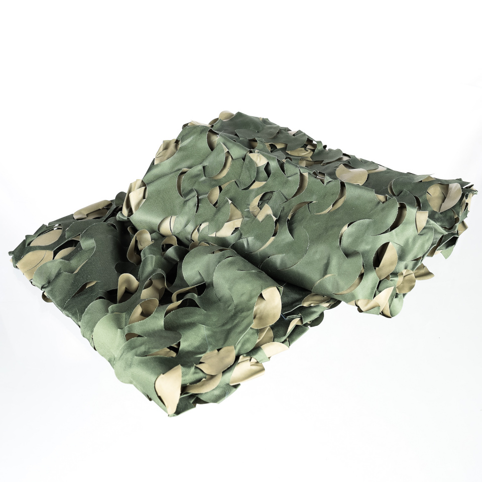 Buteo Photo Gear varjevõrk 3D-Leaf Camouflage Net Green 2,4x3,0m, roheline