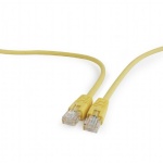 Gembird võrgukaabel kollane Patch cord cat 5E molded strain relief 50u plugs, 0.5 m