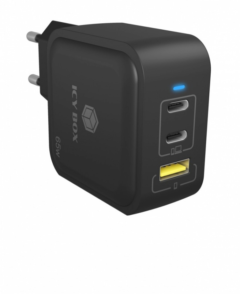 IcyBox laadija ICY BOX IB-PS1030-PD 65 Watt