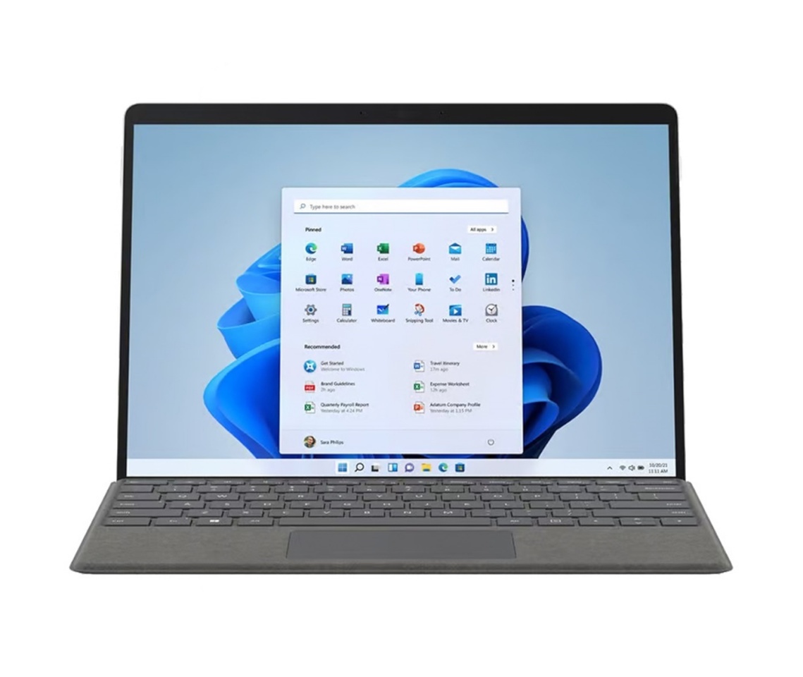 Microsofti renoveeritud sülearvuti Surface Pro 8 tahvelarvuti, Windows 11 Pro (11009003951), seisukord B-klass