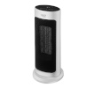 Adler soojapuhur AD 7738 Ceramic LED Fan Heater with Remote Control + Timer, valge/must