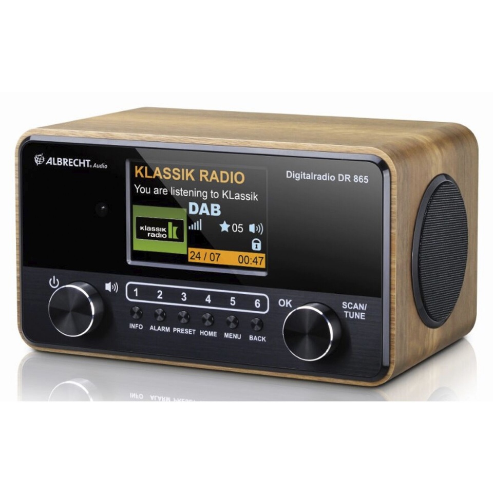 Albrecht raadio DR 865 Senior Radio
