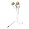 In-akustik audiokaabel Star Audio Cable 3,5mm Jack Plug - Cinch 0,75m