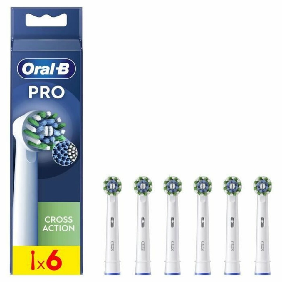 Braun Oral-B lisaharjad 6tk valge