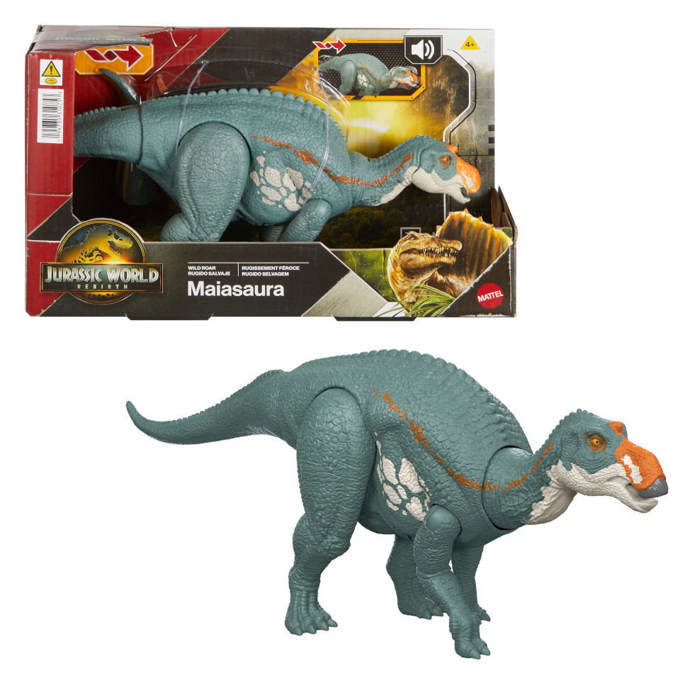 Mattel mängufiguur Jurassic World Wild Roar Maiasaura
