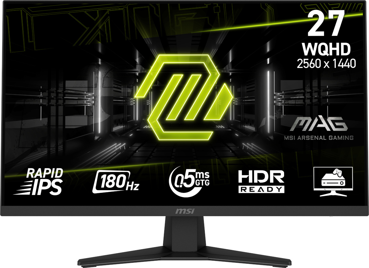 MSI monitor MAG 274QF - 180Hz | QHD | Rapid IPS | 27"