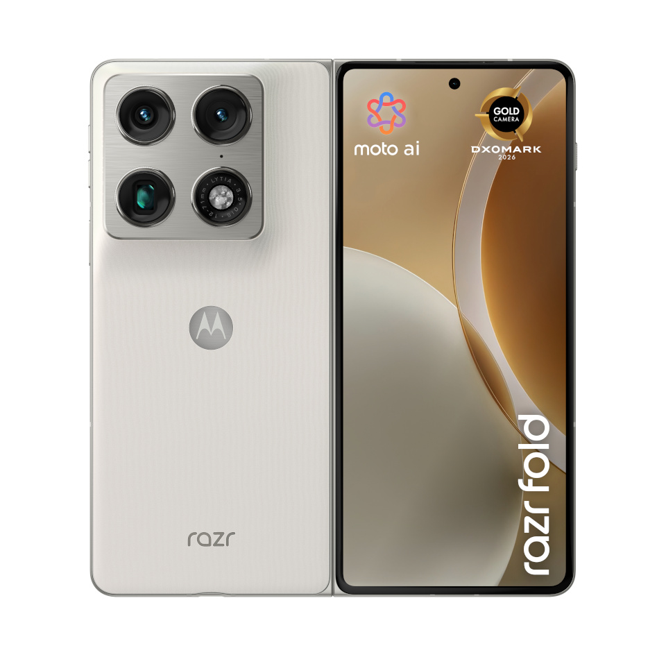 Motorola mobiiltelefon razr fold 20.6cm 8.09" Dual SIM Android 16.0 5G USB Type-C 16GB 512GB 6000mAh valge