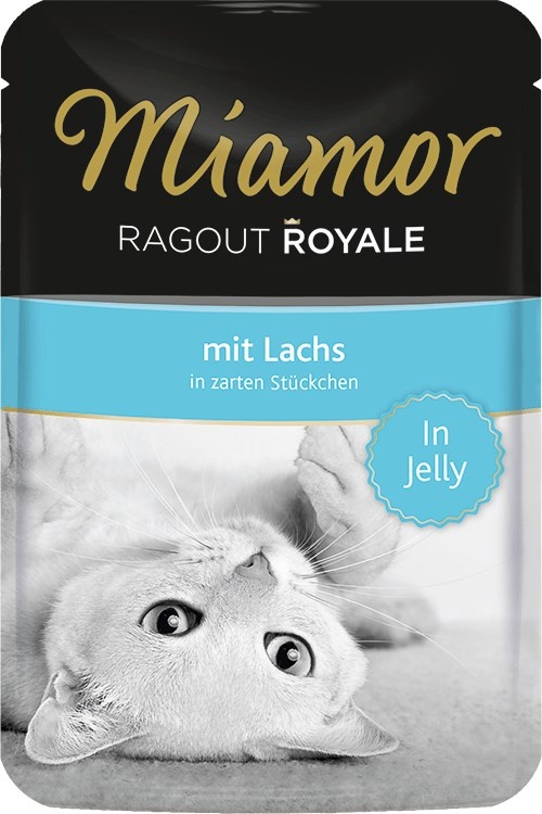 Miamor kassitoit Ragout Royale in Jelly Salmon