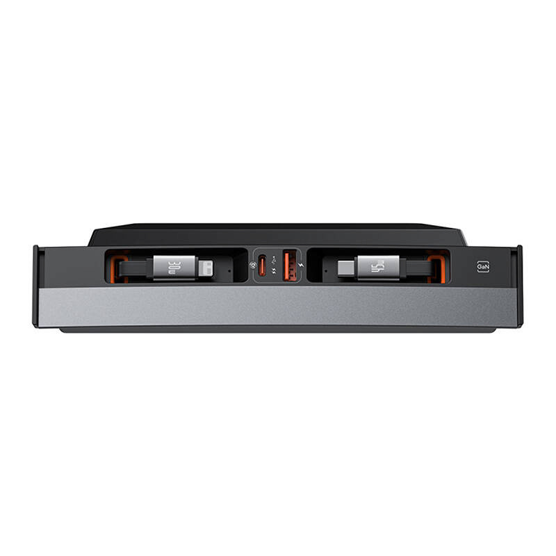 Baseus USB jagaja Hub T-Space with USB-C to lightning cables for Tesla Cars (must)