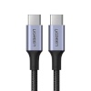 UGREEN kaabel US316 70428 USB-C to USB-C PD QC FCP 100W 5A 480Mb/s 3m Cable - hall