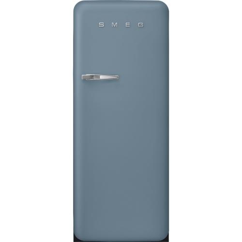 Smeg külmik FAB28RDSB6 50-ndate stiil, 153cm, 244/26 l, 35dB, mehaaniline juhtimine, matt tormisinine