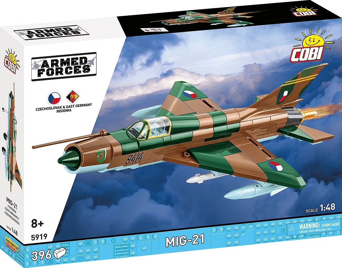 Cobi klotsid Blocks Mig 21 396 pcs.